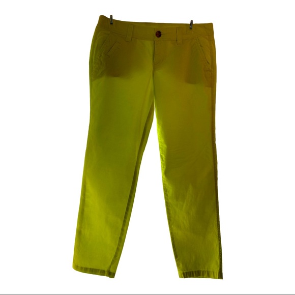 Old Navy Capris - Size 2 - Lime Green - Picture 2 of 8